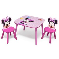 Masuta set cu 2 scaunele Disney Minnie Mouse Delta Children Masuta set cu 2 scaunele Disney Minnie Mouse Delta Children